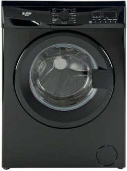 Bush WMDF1014B 10KG 1400 Spin Washing Machine - Black.